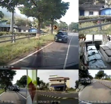 成功休旅車自撞 一對男女、8個月大女嬰 受傷送醫